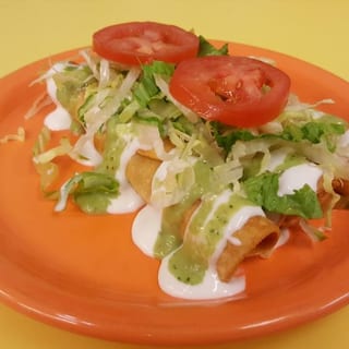 Chicken Rolled Tacos